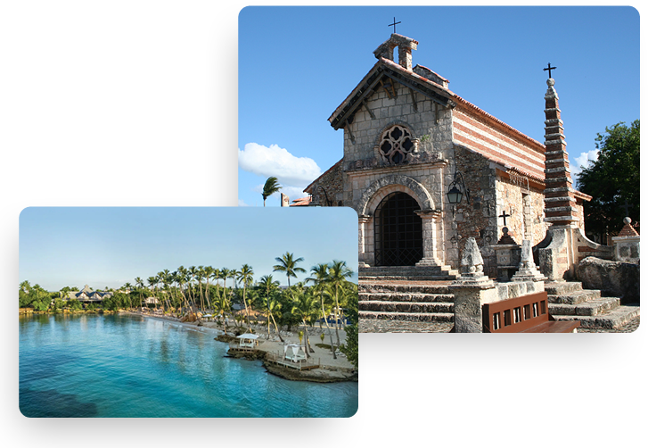 Altos de Chavon and the La Romana coast